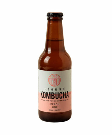 Bottiglia di Kombucha Peach One